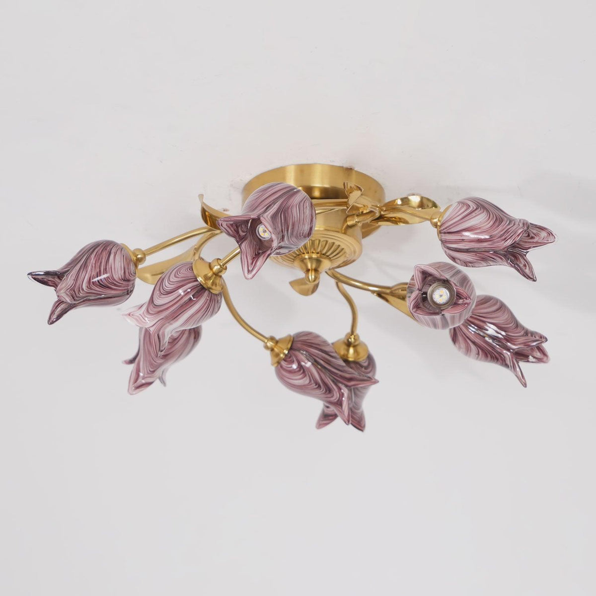 Drenena Glass Ceiling Light-Moonnatur