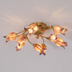 Drenena Glass Ceiling Light-Moonnatur
