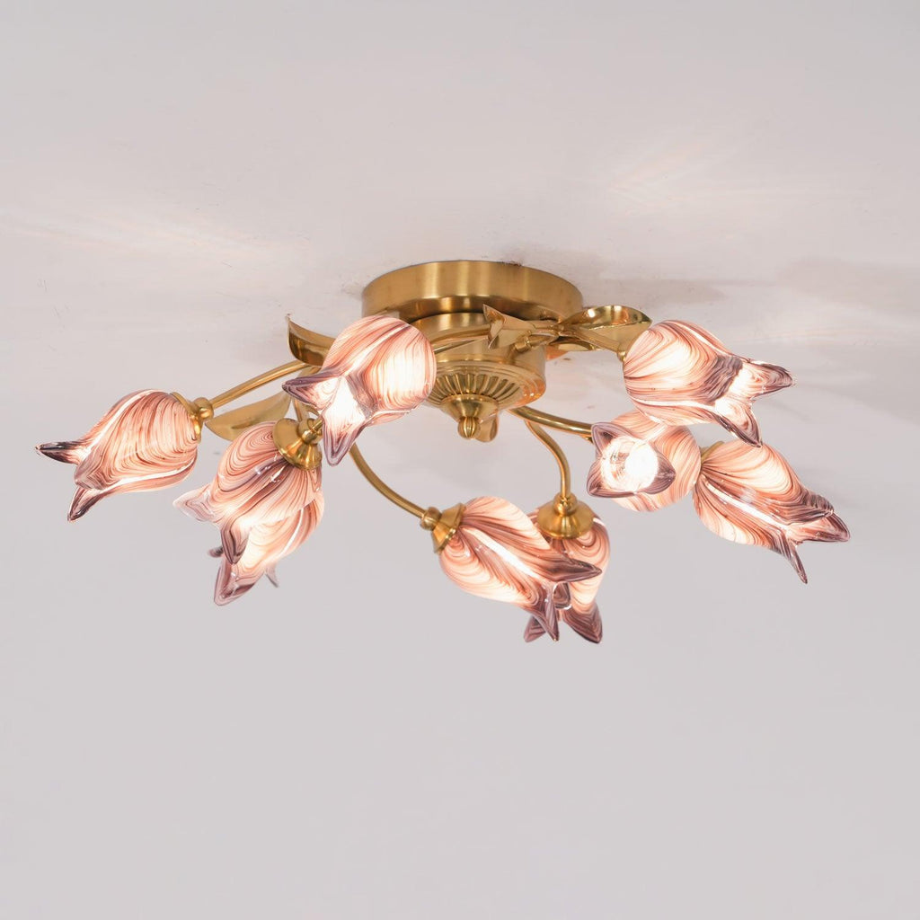 Drenena Glass Ceiling Light-Moonnatur