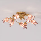 Drenena Glass Ceiling Light-Moonnatur