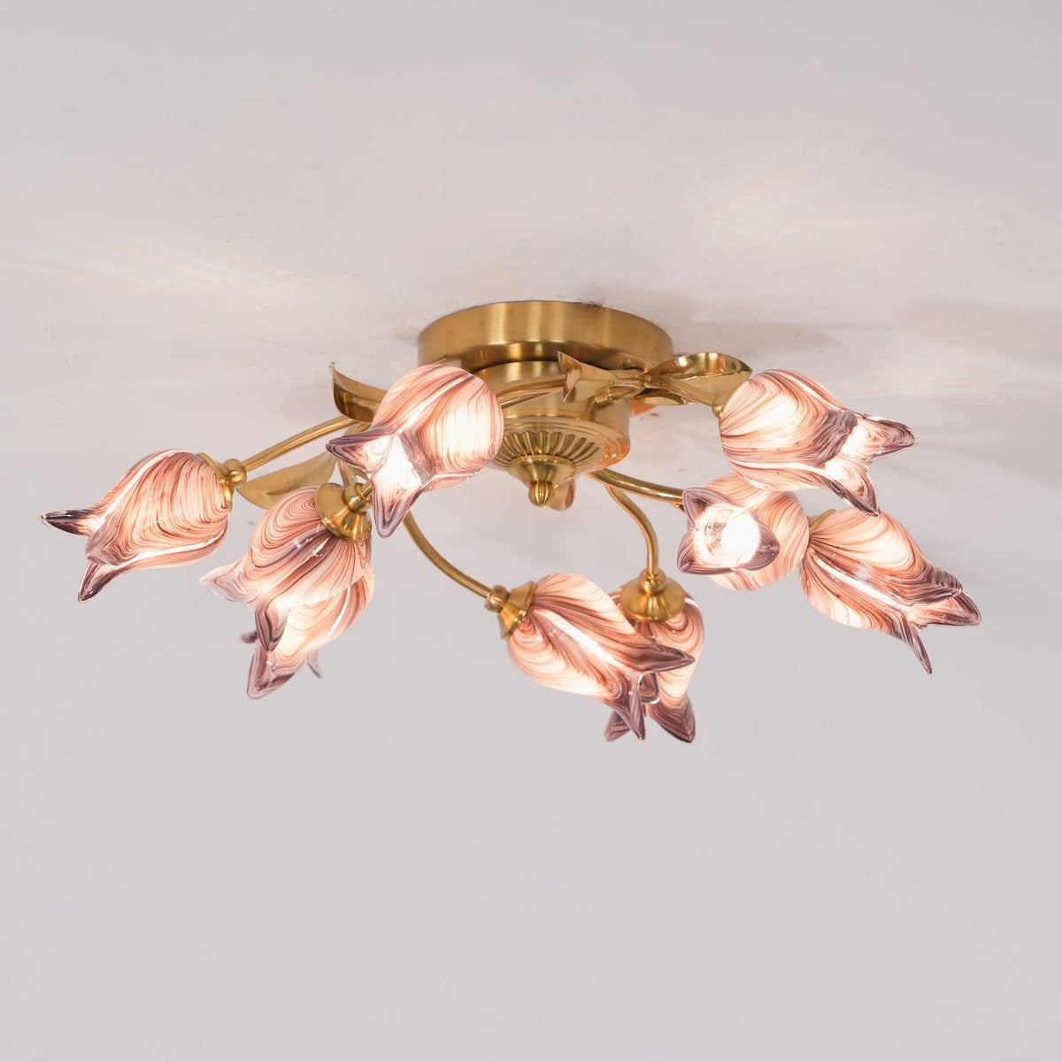 Drenena Glass Ceiling Light-Moonnatur