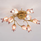 Drenena Glass Ceiling Light-Moonnatur
