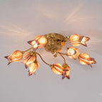 Drenena Glass Ceiling Light-Moonnatur