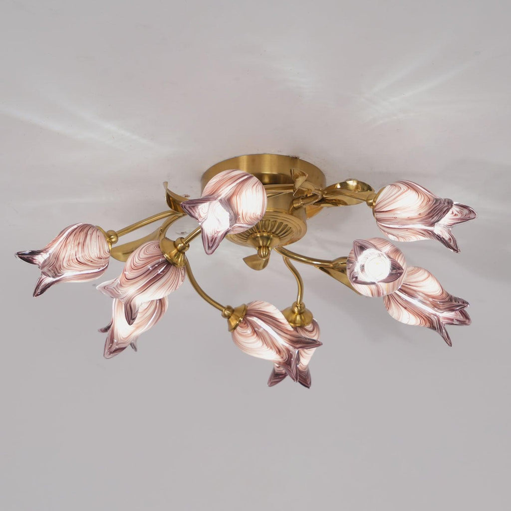 Drenena Glass Ceiling Light-Moonnatur