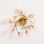 Drenena Glass Ceiling Light-Moonnatur