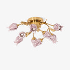 Drenena Glass Ceiling Light-Moonnatur