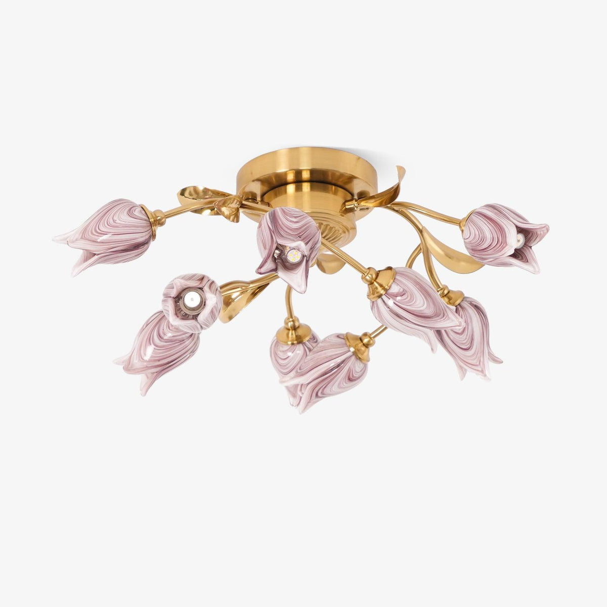 Drenena Glass Ceiling Light-Moonnatur