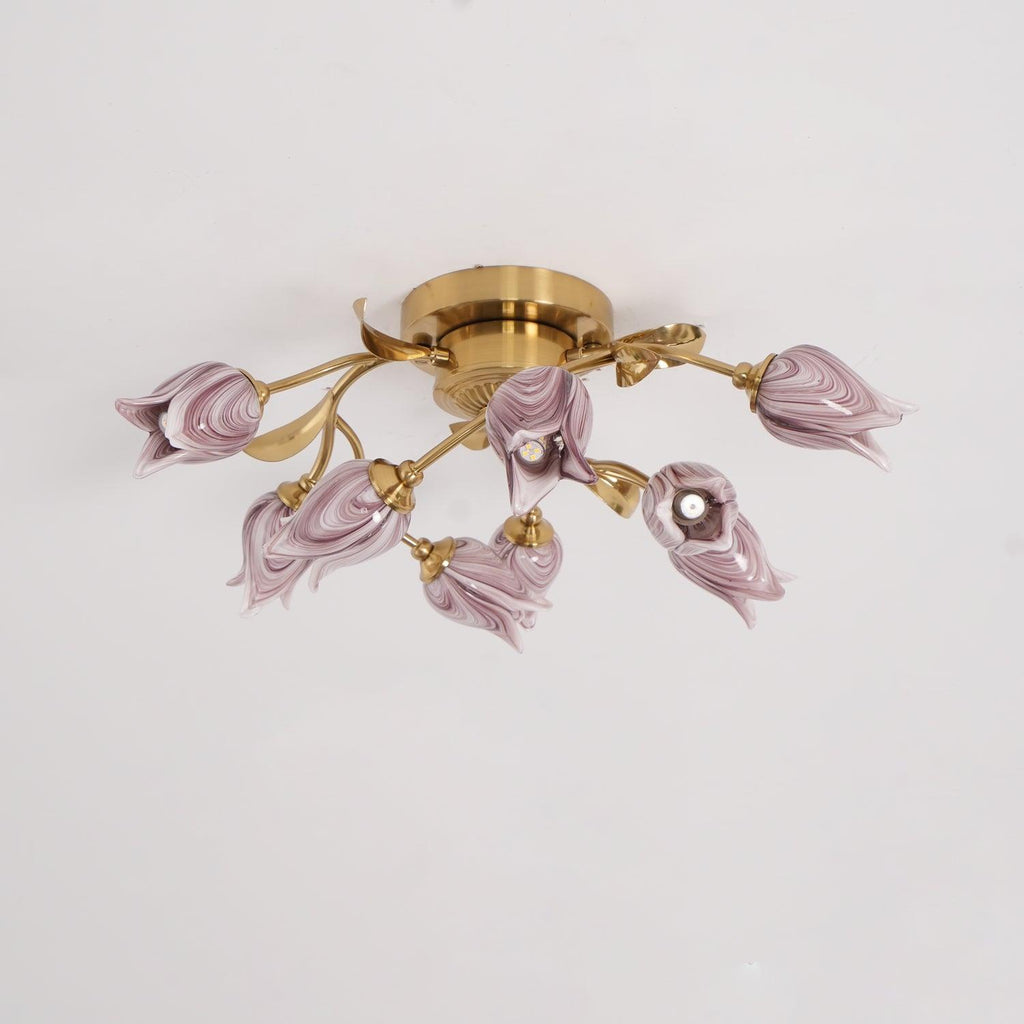 Drenena Glass Ceiling Light-Moonnatur