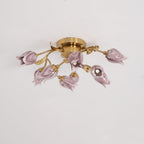 Drenena Glass Ceiling Light-Moonnatur