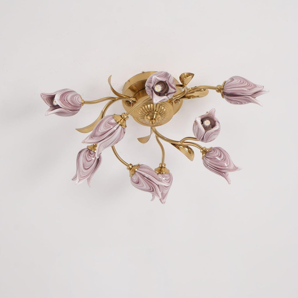 Drenena Glass Ceiling Light-Moonnatur