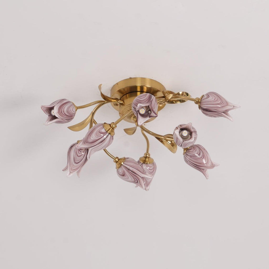 Drenena Glass Ceiling Light-Moonnatur