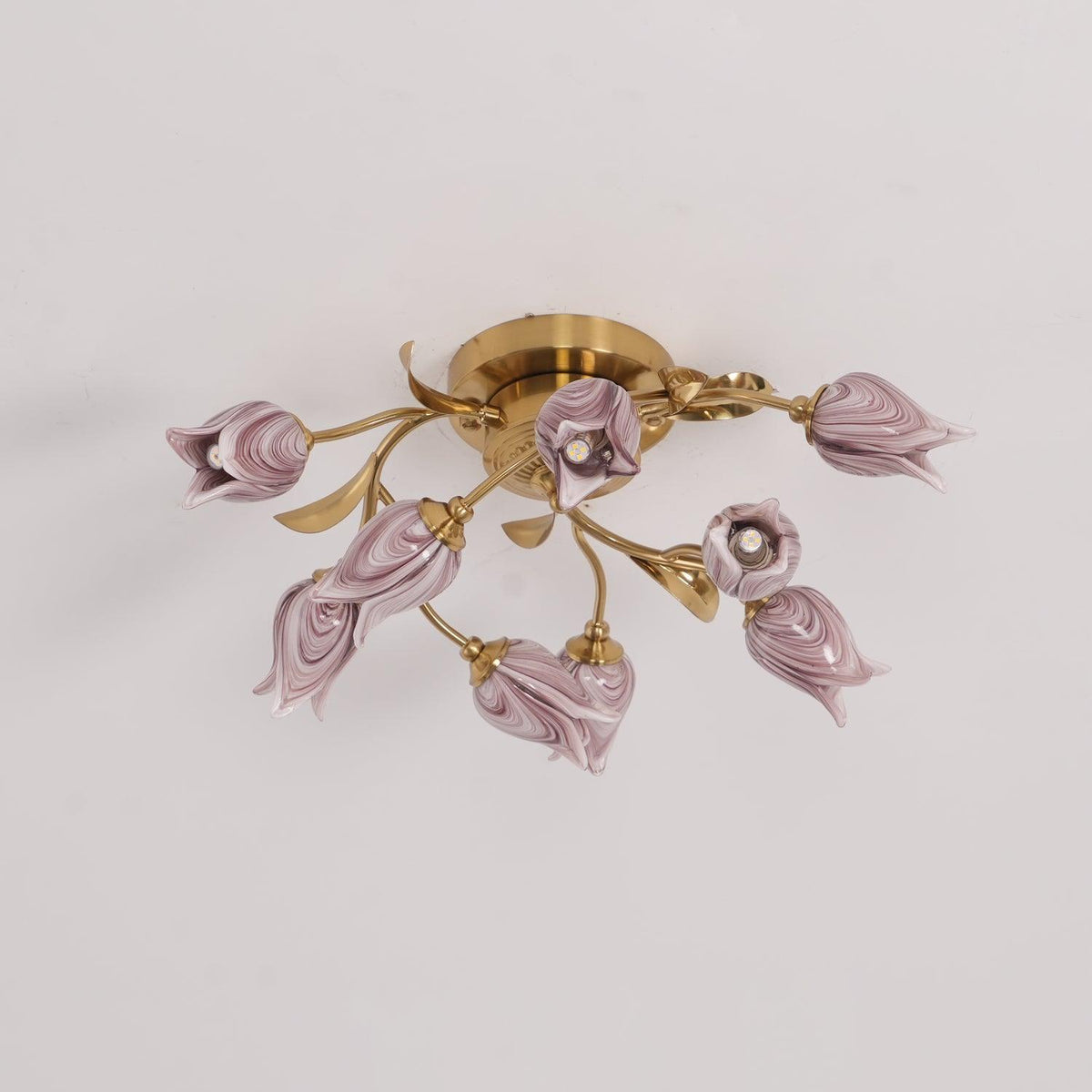 Drenena Glass Ceiling Light-Moonnatur