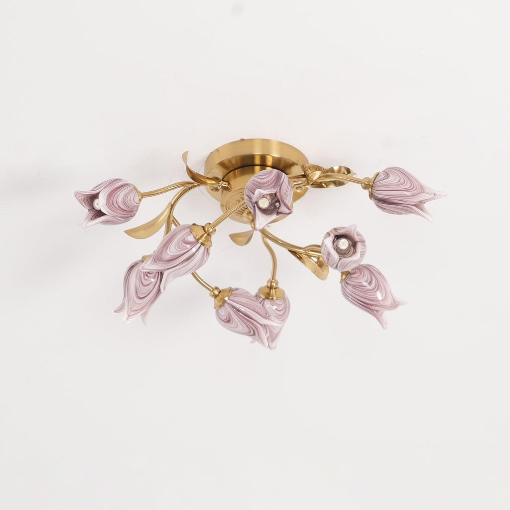 Drenena Glass Ceiling Light-Moonnatur