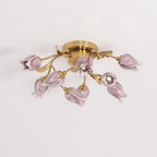 Drenena Glass Ceiling Light-Moonnatur
