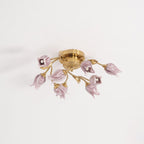 Drenena Glass Ceiling Light-Moonnatur