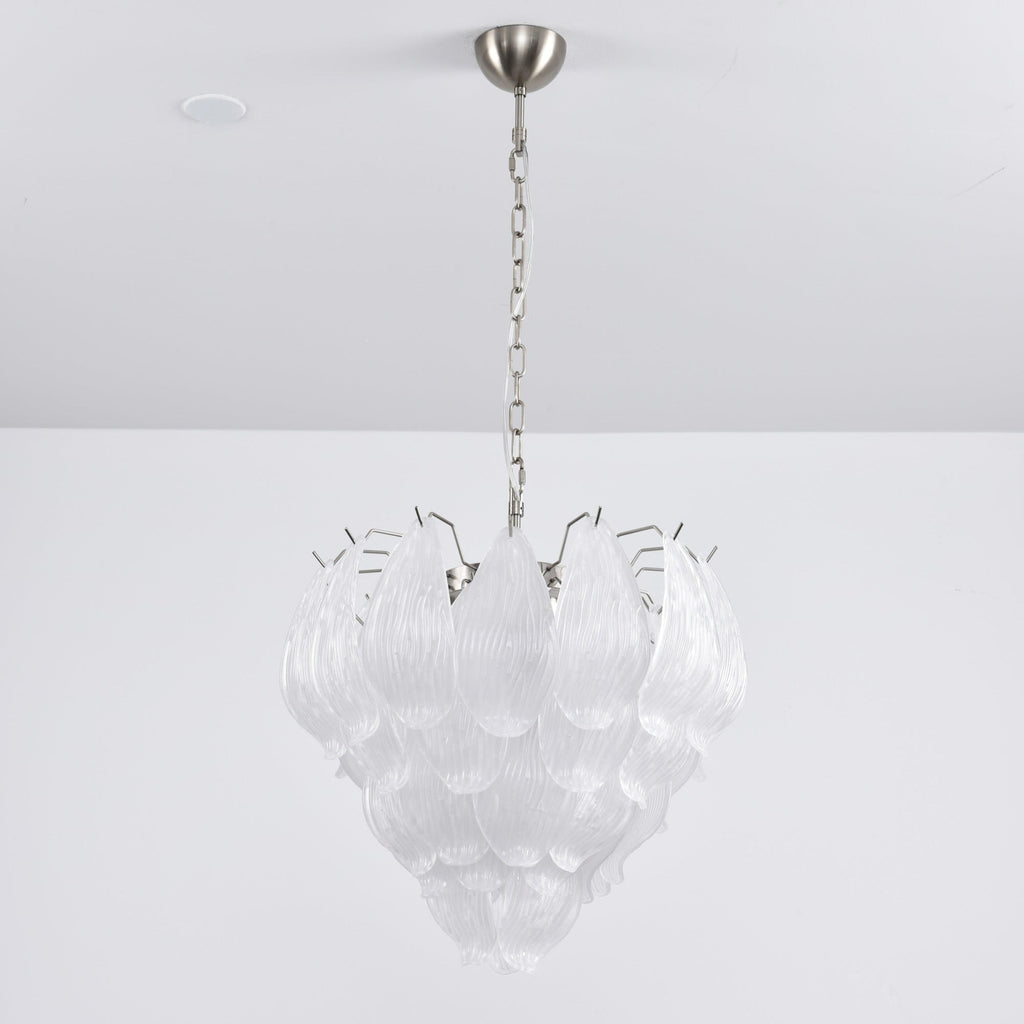 Carnelrose Glass Chandelier-Moonnatur