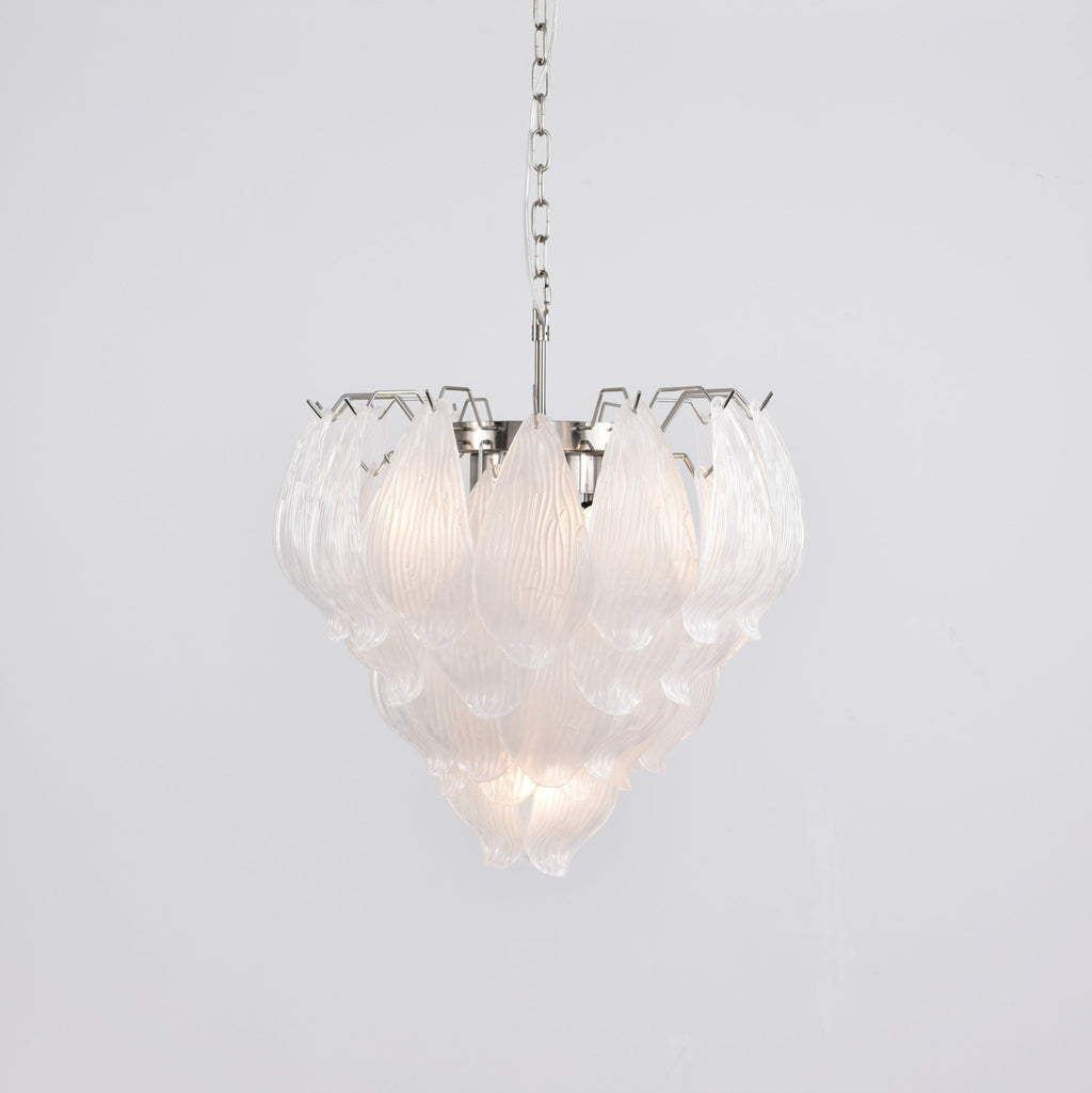 Carnelrose Glass Chandelier-Moonnatur