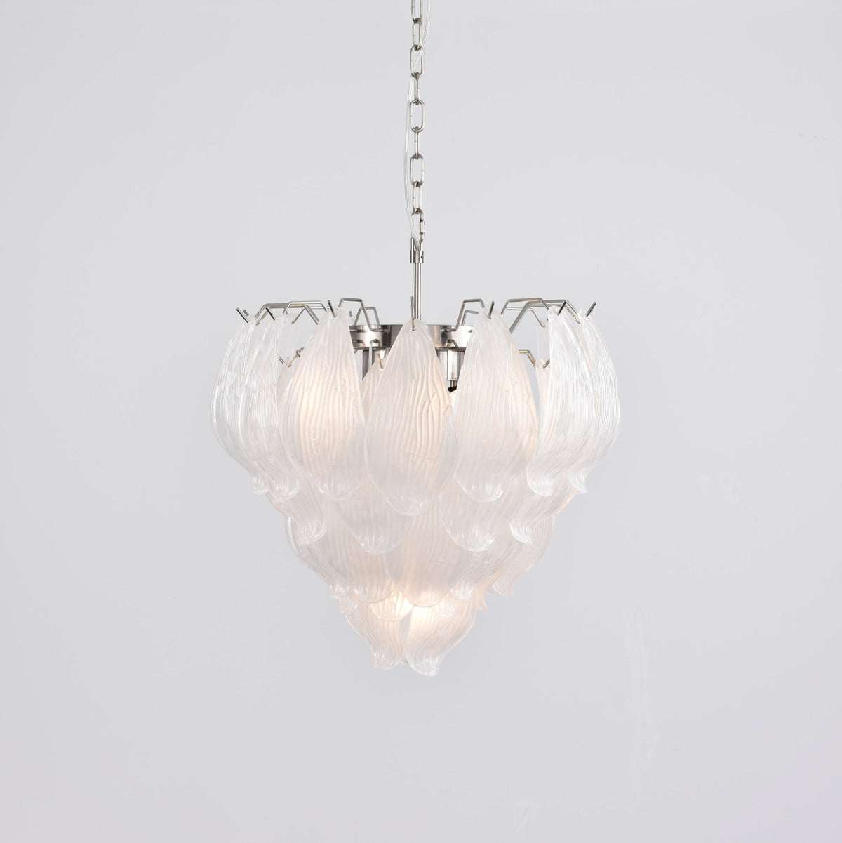 Carnelrose Glass Chandelier-Moonnatur