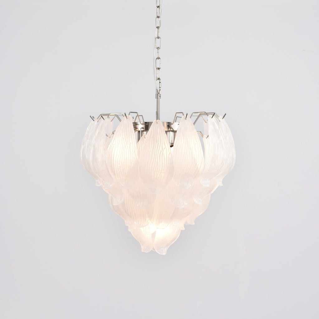 Carnelrose Glass Chandelier-Moonnatur