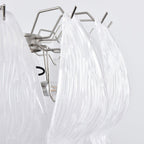 Carnelrose Glass Chandelier-Moonnatur