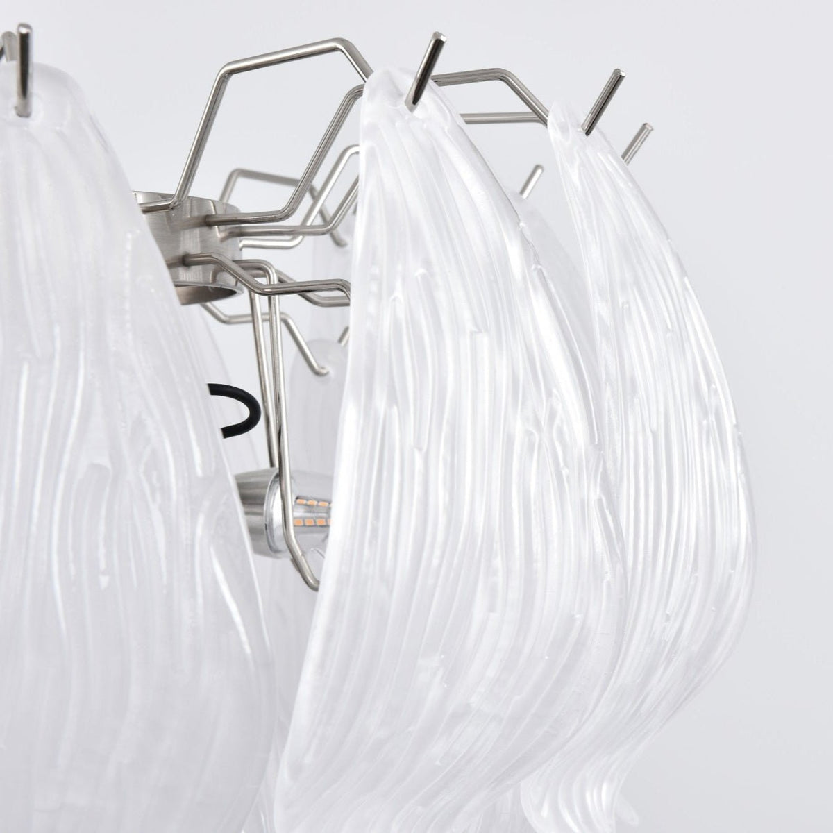 Carnelrose Glass Chandelier-Moonnatur