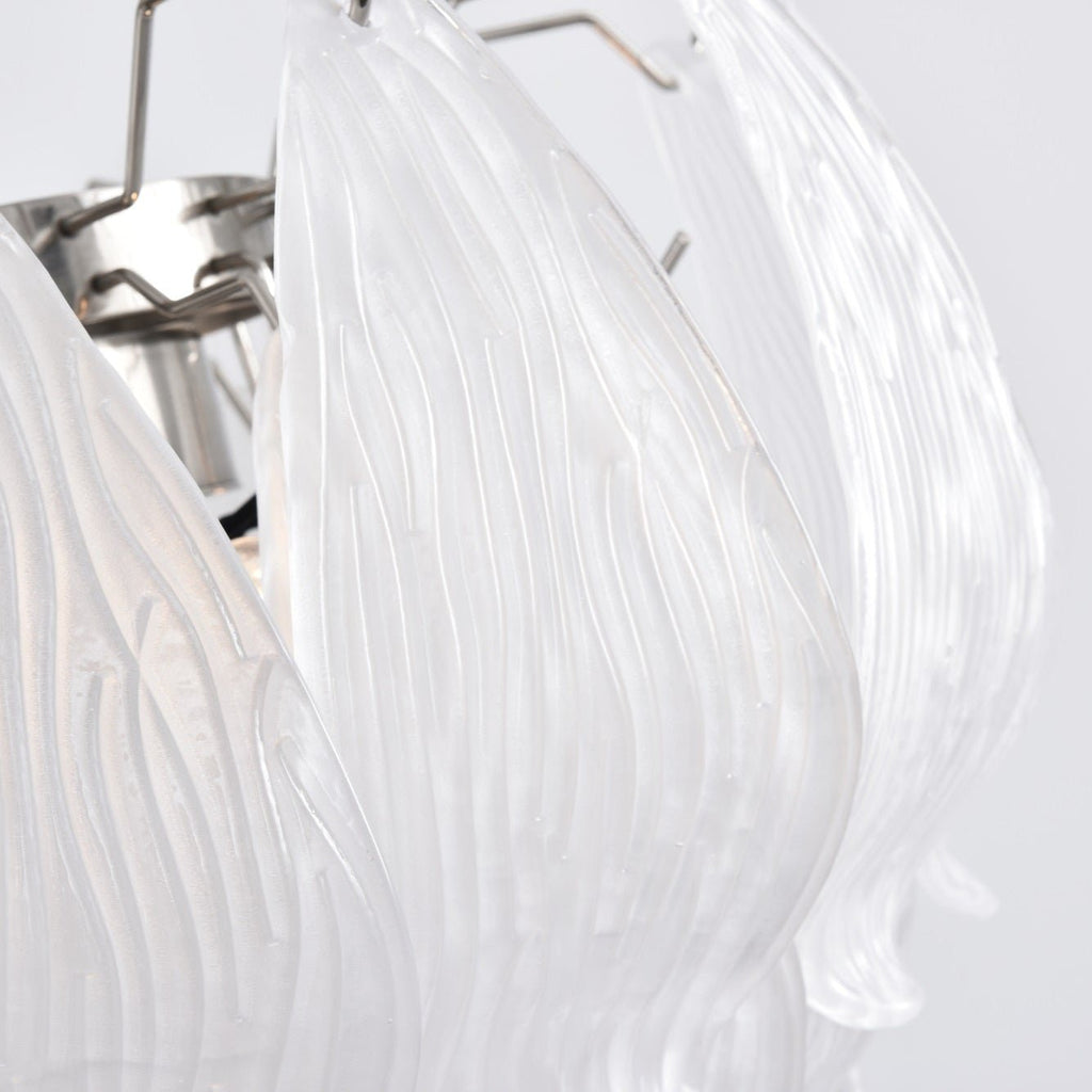 Carnelrose Glass Chandelier-Moonnatur