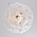 Carnelrose Glass Chandelier-Moonnatur
