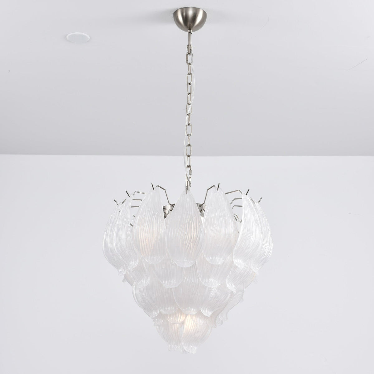 Carnelrose Glass Chandelier-Moonnatur