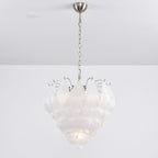 Carnelrose Glass Chandelier-Moonnatur