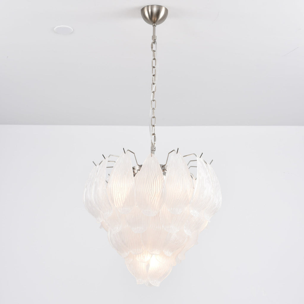 Carnelrose Glass Chandelier-Moonnatur
