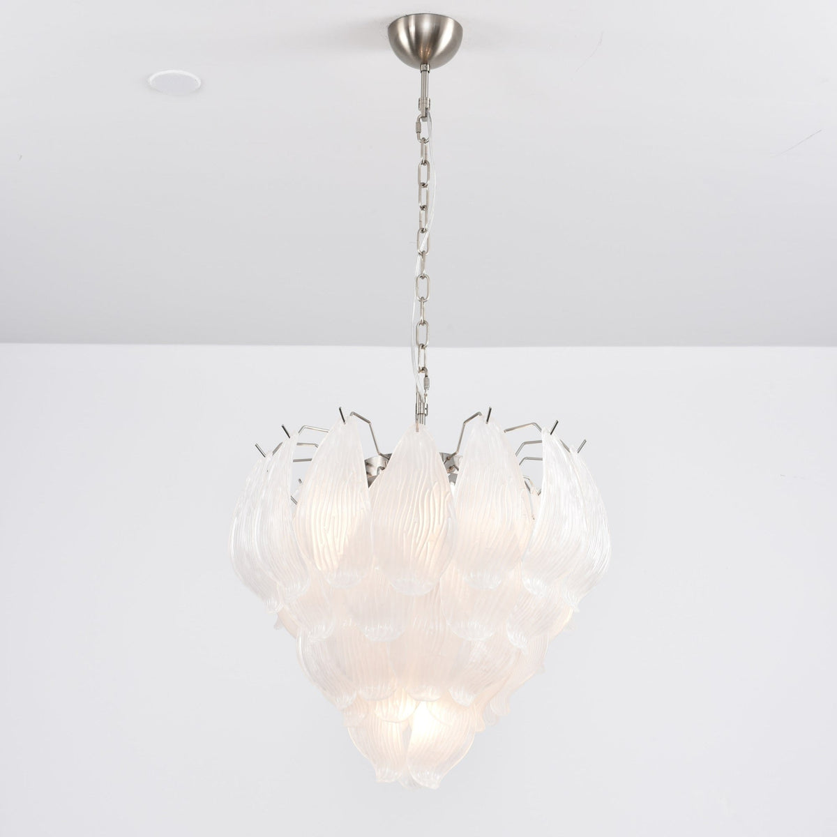 Carnelrose Glass Chandelier-Moonnatur