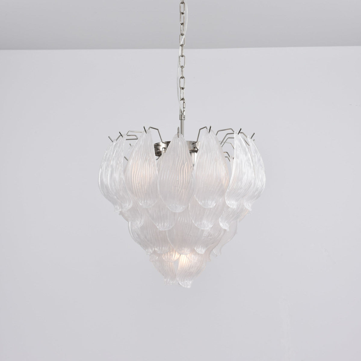 Carnelrose Glass Chandelier-Moonnatur