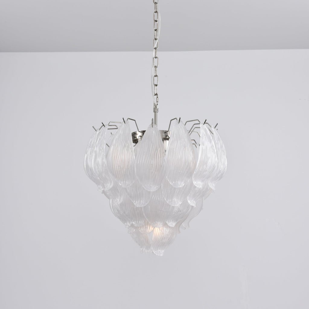 Carnelrose Glass Chandelier-Moonnatur