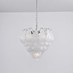 Carnelrose Glass Chandelier-Moonnatur