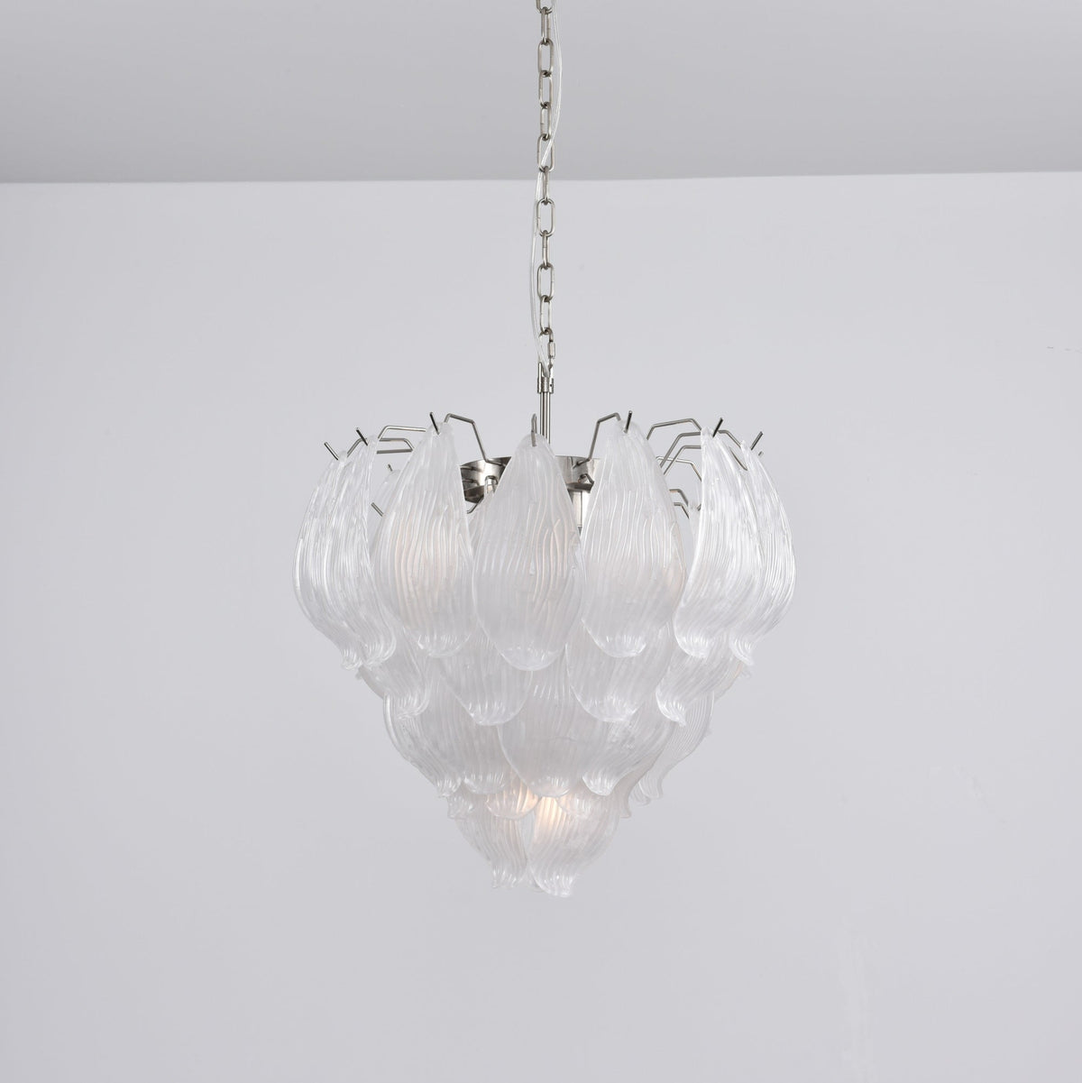Carnelrose Glass Chandelier-Moonnatur