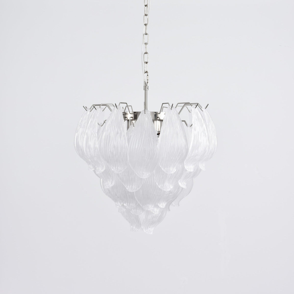 Carnelrose Glass Chandelier-Moonnatur