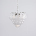 Carnelrose Glass Chandelier-Moonnatur