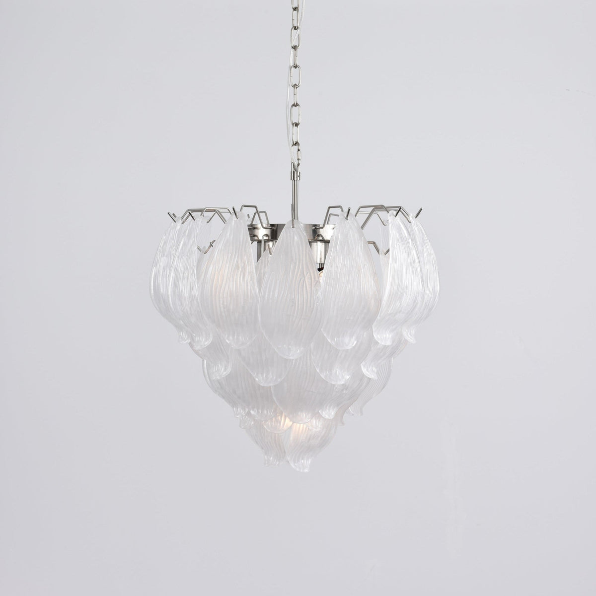Carnelrose Glass Chandelier-Moonnatur