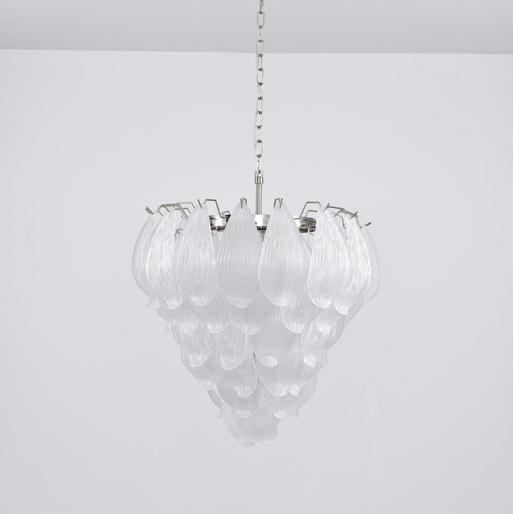 Carnelrose Glass Chandelier-Moonnatur