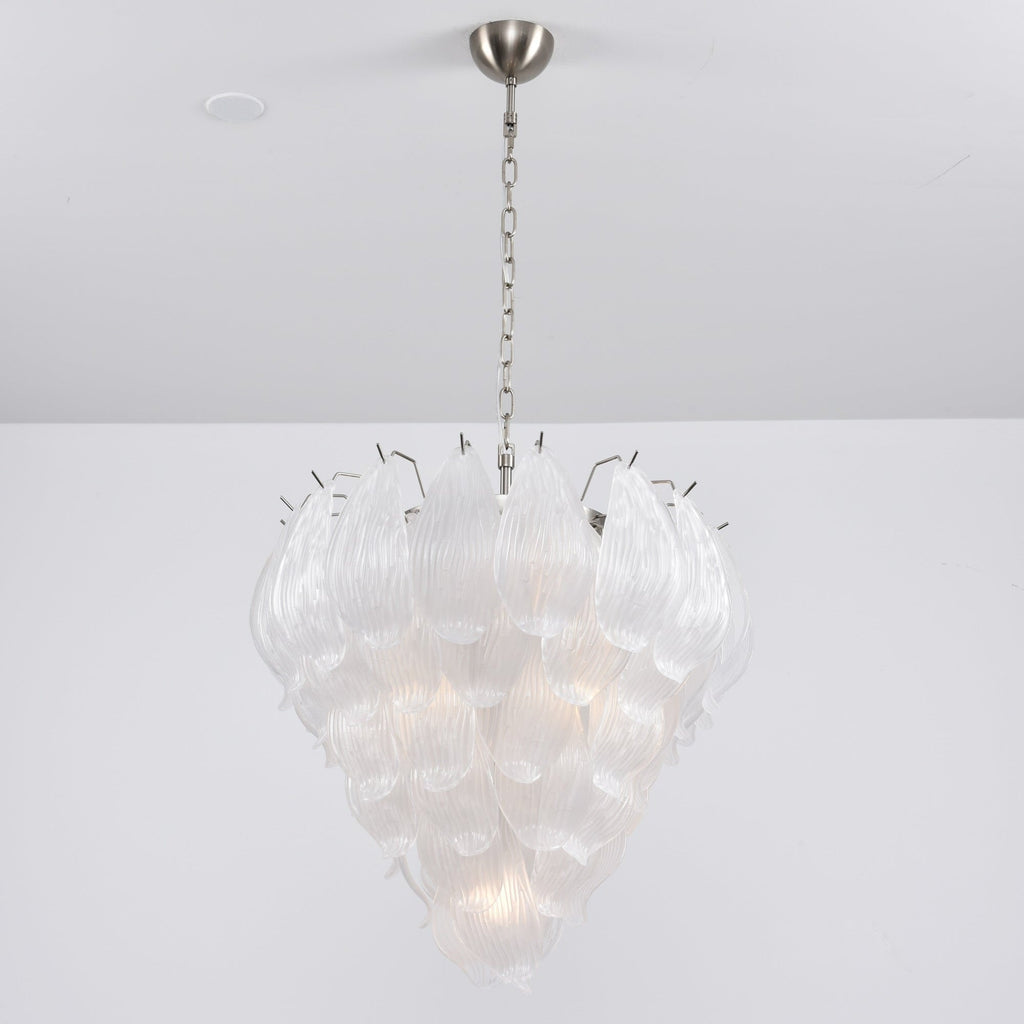 Carnelrose Glass Chandelier-Moonnatur