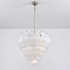 Carnelrose Glass Chandelier-Moonnatur