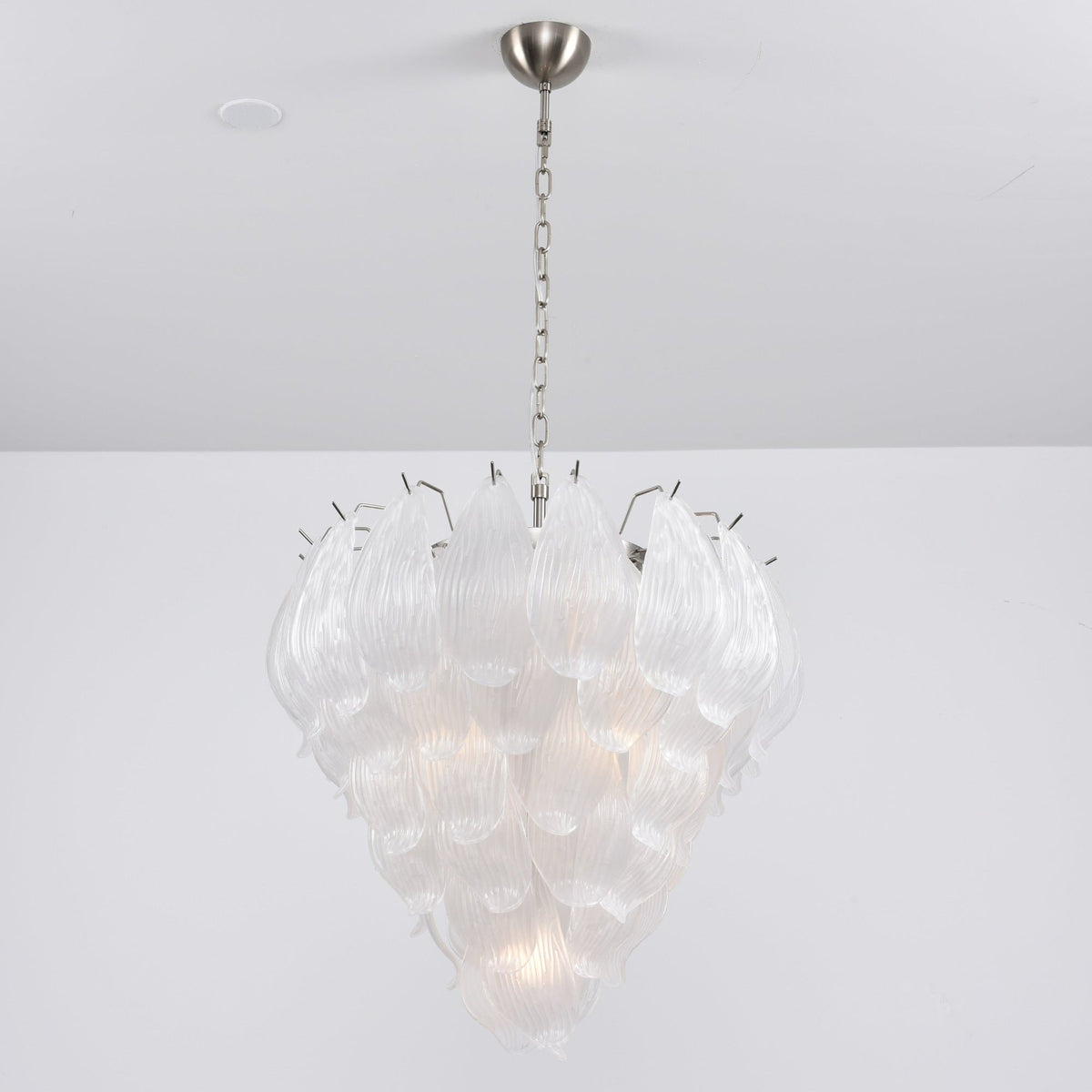 Carnelrose Glass Chandelier-Moonnatur