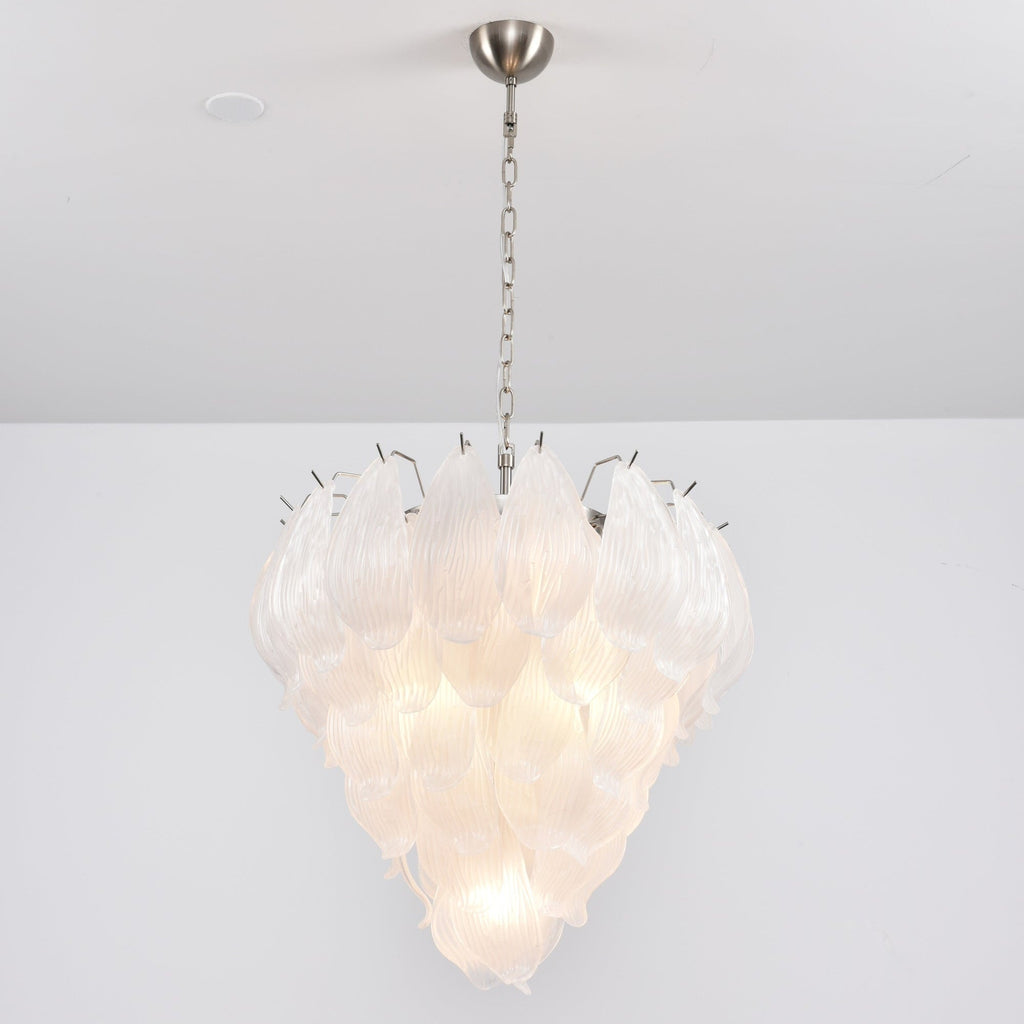 Carnelrose Glass Chandelier-Moonnatur