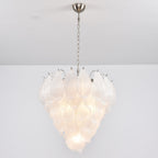 Carnelrose Glass Chandelier-Moonnatur