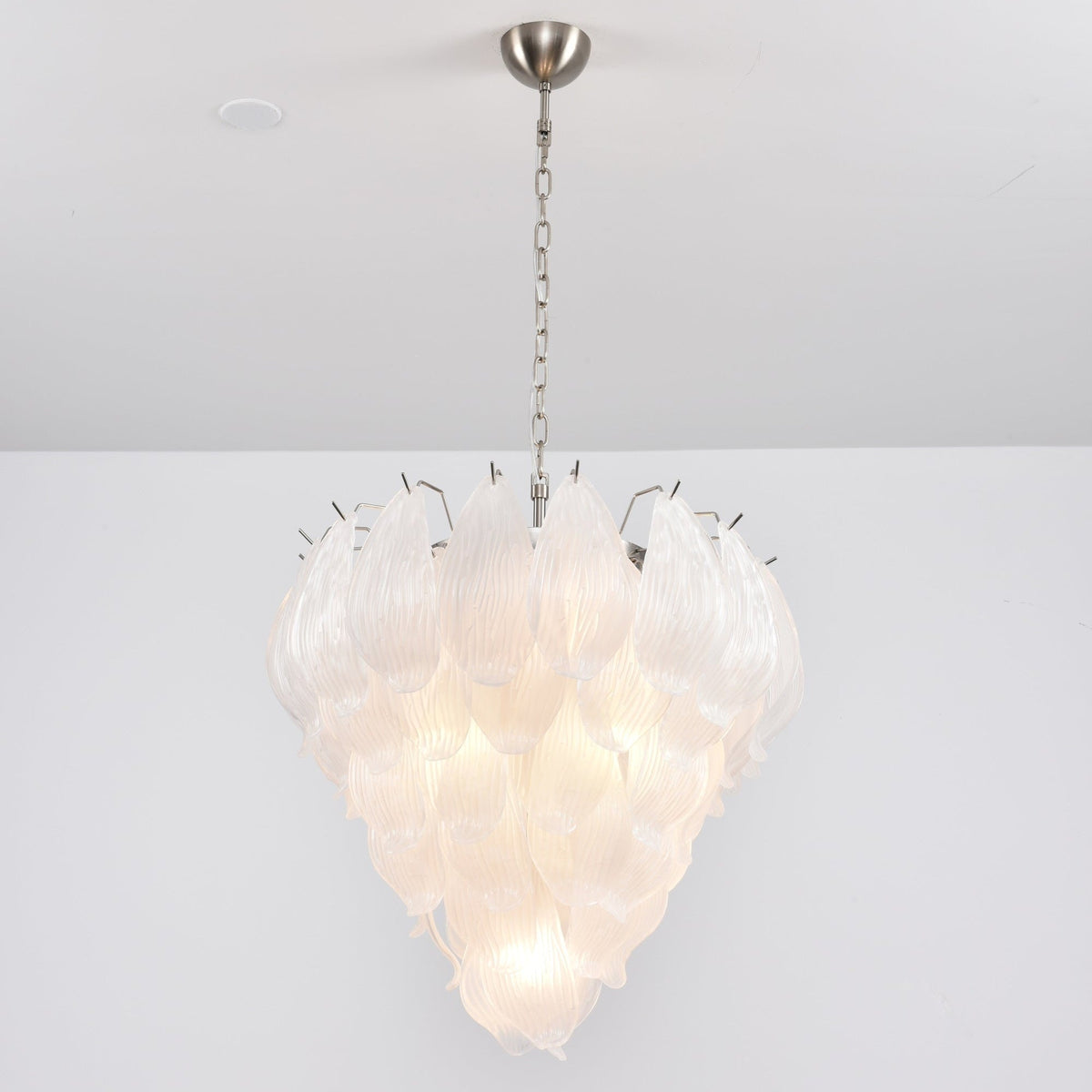 Carnelrose Glass Chandelier-Moonnatur