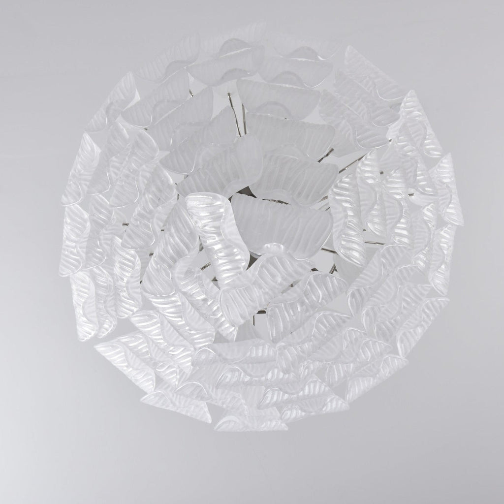Carnelrose Glass Chandelier-Moonnatur