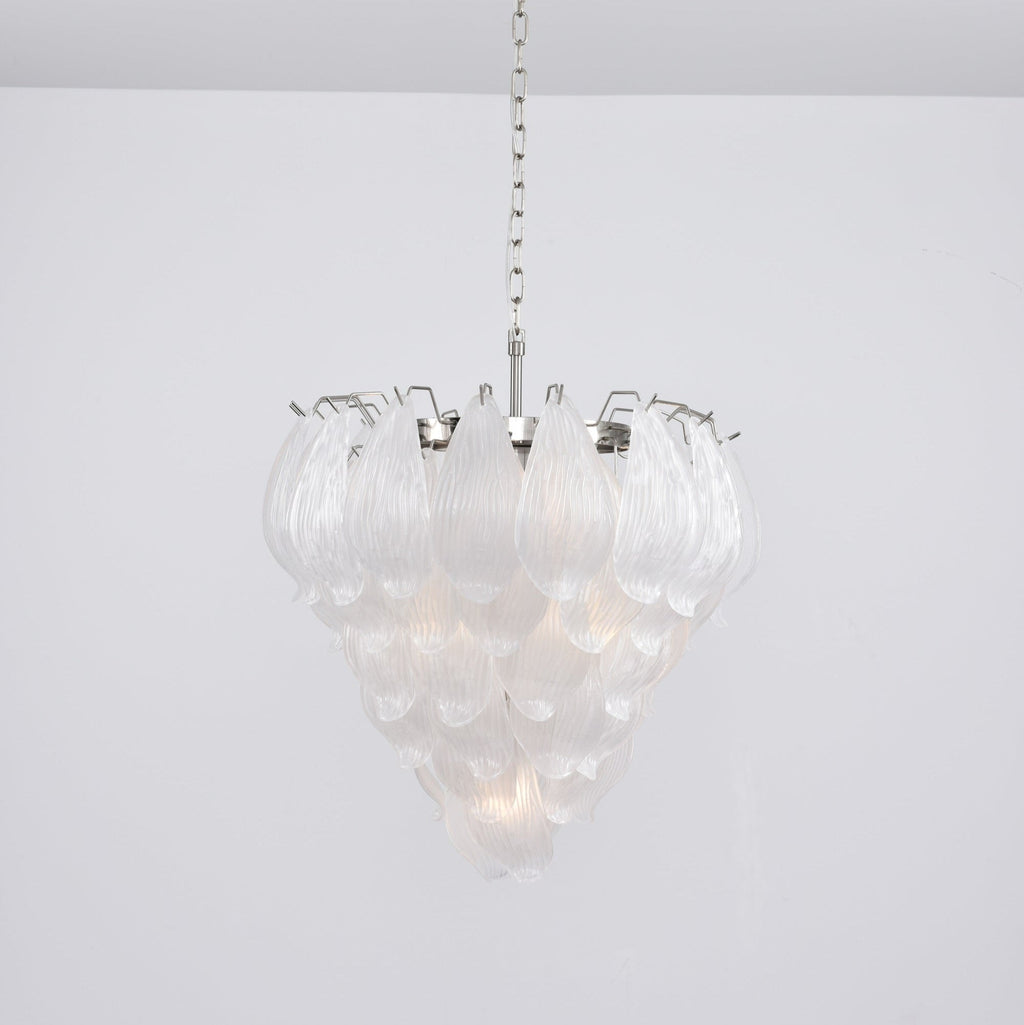 Carnelrose Glass Chandelier-Moonnatur