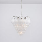 Carnelrose Glass Chandelier-Moonnatur