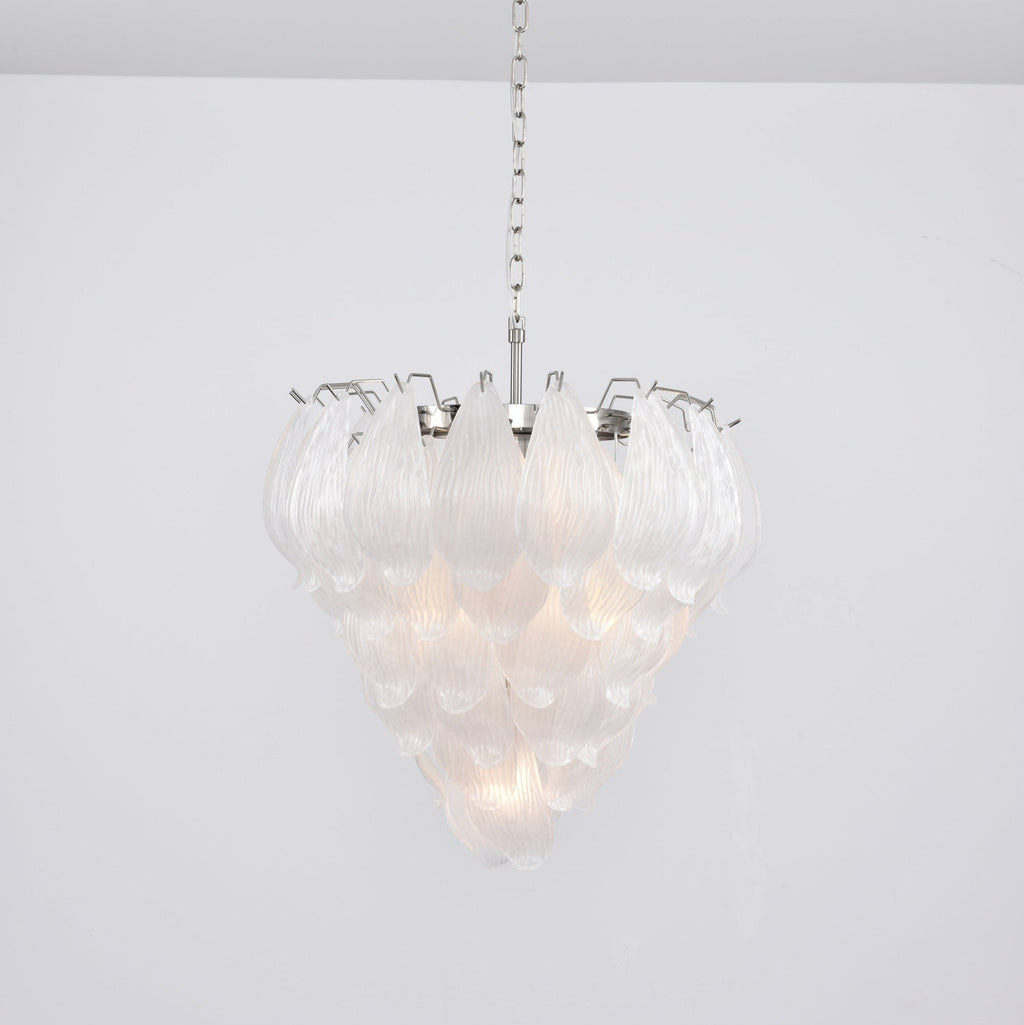 Carnelrose Glass Chandelier-Moonnatur