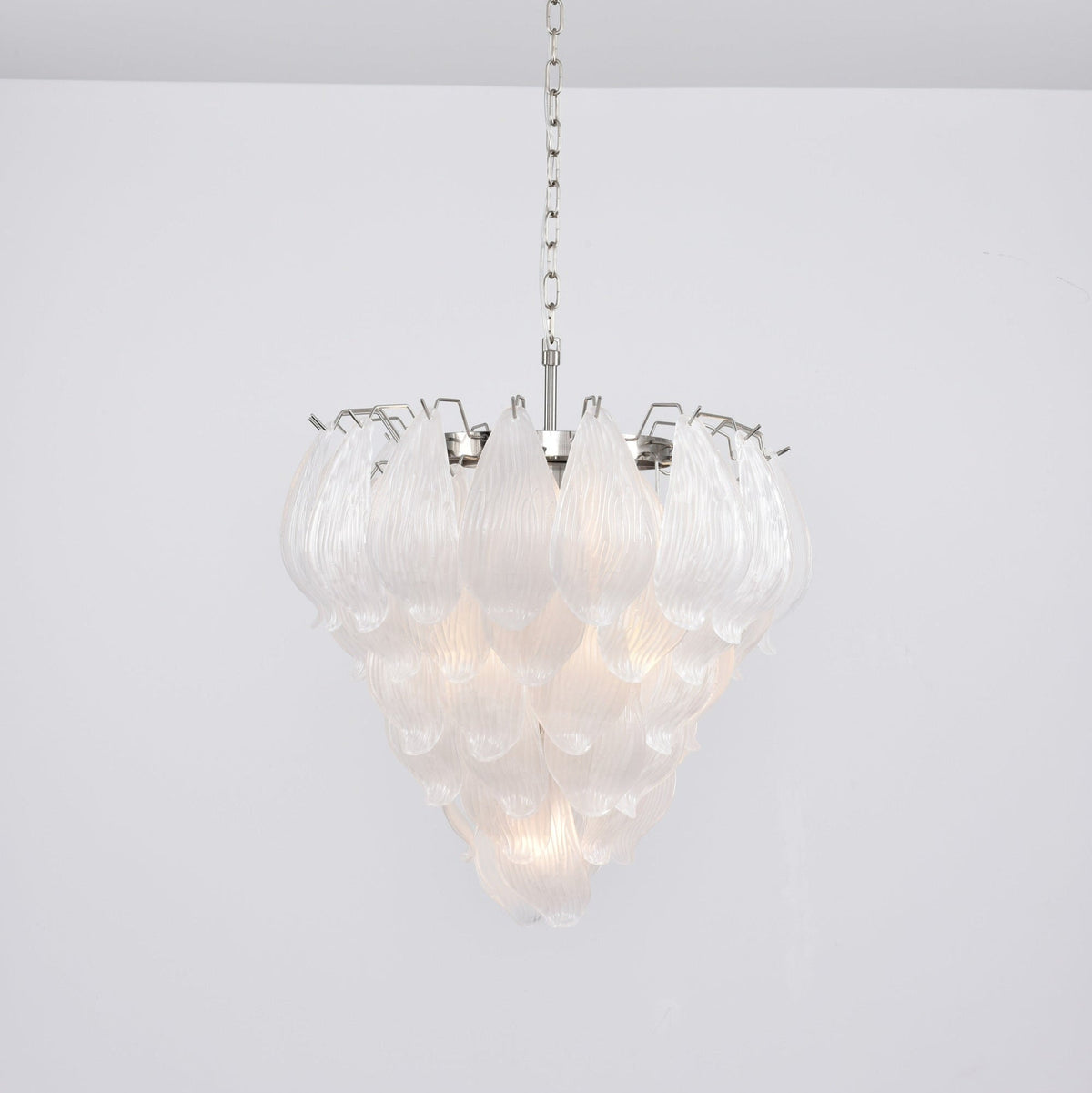 Carnelrose Glass Chandelier-Moonnatur